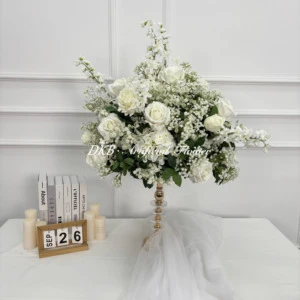 Wholesale High Quality Handmade Wedding Flower Arrangement Table Decoration Artificial Flower Ball Centerpieces Decoration