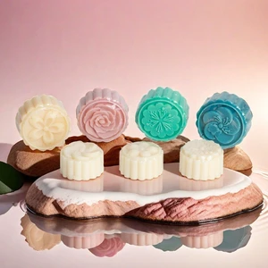 Natural Floral Handmade Soap With Rose Essential Oil Custom Designs For Wedding Favors & Luxury Gifts