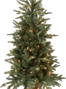 Xmas Tree White Pink Blue Green Color Customized Design Pvc Led Christmas Decor Trees Stand