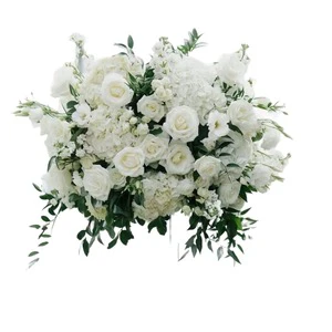 Party Decor Wedding Venue Decoration Hall Tables Large White Artificial Centerpieces 70 cm Wedding Flower Ball Wedding Flowers