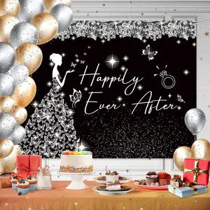 DAMAI Wedding Party Supplies Bridal Shower Backdrop Decorations Pink Bride to Be Polyester Fabric Durable Banner