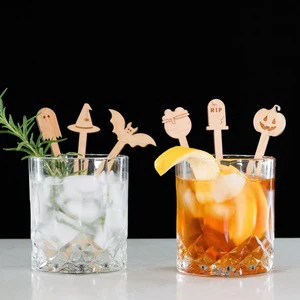 Halloween Cocktail Stirrers Party Decoration Supplies & Bar Accessories for Halloween Events
