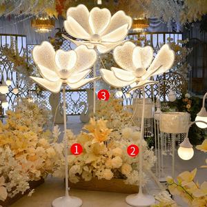 Wedding Stage Ornaments Lighting Flowers LED Flower Light Decoration for Wedding Party Layout Decor