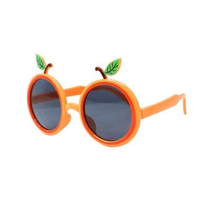 Orange Glasses Girls Orange Sun Glasses Sunglasses for Party Cute Strawberry Eyewear