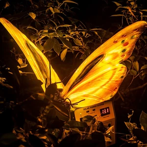 Outdoor Decorations Wedding Lights Led Butterflies Motif Lights With Movement For Party Wedding Decoration