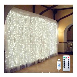 Wholesale Decorative Colourful fairy String Lights Navidad Garland Christmas State Led Curtain Led Lights