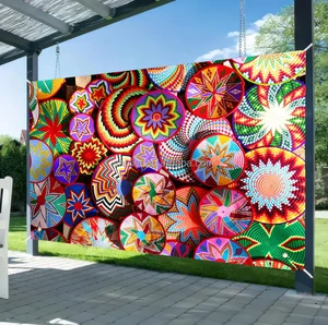 Custom Ethiopian Large Size 3.5*4M Ethiopian Design Habesha Backdrop Banners for Party Wedding