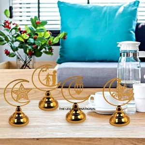 Fantastic Quality New Design Iron Dining Table Desktop Ornaments Most Selling Item for Eid Mubarak Ramadan Supplies