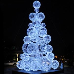 Factory Customization Outdoor Holiday Christmas Decorate Lights Led Christmas Tree Light Motif Led Christmas Light Waterproof