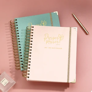 Custom Printing Hardcover Spiral Binding Planner Prayer Journal A4 A5 Agenda 2027 Day Daily Weekly Monthly Planner