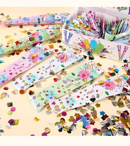 Self-Inflating Party Popper Birthday Party Activity Prop Holiday Supplies Wedding Gathering Gift