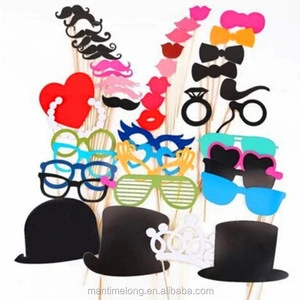 44pcs/set Photo Booth Props Wholesale Party Supplies Birthday Party Supplies