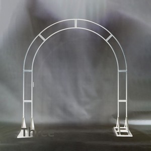 New Wrought-Iron Arch Wedding Stage Auditorium Backdrop Decorative Flower Stand Customizable Iron Wedding Props