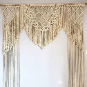 Beautiful Boho Macrame Wedding Backdrop Exquisite Bohemian Decor for Wall Decorations
