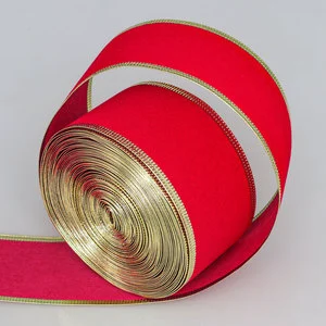 Velvet Ribbon Red Set 5