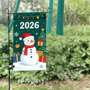 Personalized Double Sided Garden Flags Custom Printed Seasonal & Festival Party Banner Decor