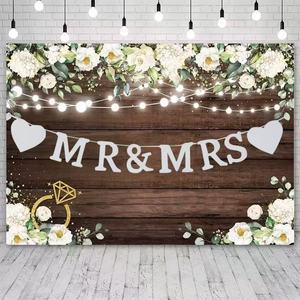 Versatile JUST MARRIED Banner Wedding Photo Booth Prop for Ceremonies Receptions and Post Wedding Celebrations