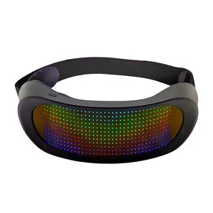 New Arrival Multi-Style Glasses Rechargeable APP Controlled Programmable Magic Party Rave Eyeglasses for DJ Festival Bar Club