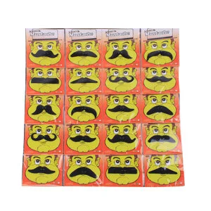 20 Mustache Ball Party Novelties Factory Simulation Beard Beard and Eyebrows in Eight Beards Shaped Design