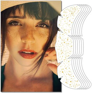 Facial Freckle Glitter Powder Tattoo Sticker Birthday Party Decoration Tattoo Sticker Festival Decoration Tattoo Sticker