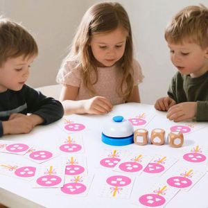 Board Speed Battle Boys Girls Party Supplies Fun Exercise Kids Dice Game With Cards