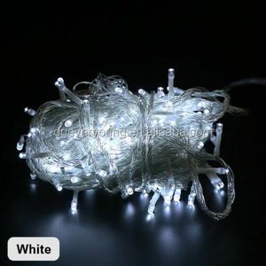 Holiday Lighting Outdoor String Lights Christmas Decoration 230V Rubber Cable Waterproof IP 67 LED Garland Wedding Garden
