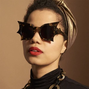 Boyarn Trends Custom Designer Fashion Bat Sunglasses Crazy Funny Party Sunglasses New Hip Hop Halloween Glasses