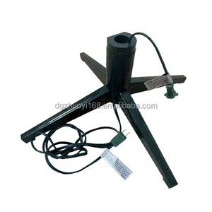 Metal Rotating Christmas Stand, Electric Christmas Tree Stand with Rotating Function with Patent, Hardware Factory.