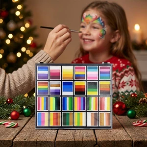 Kids Adults Halloween Birthdays Festivals Events Face Paint Professional Natural Plant CE Certified Face Painting Kit
