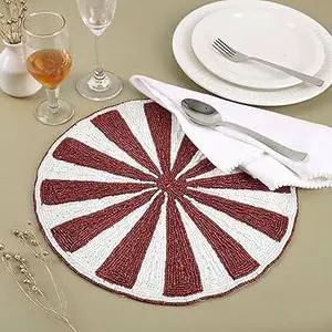 Home Decor Tableware Dinning Table Party and Wedding Design Placemat by glowin fashion