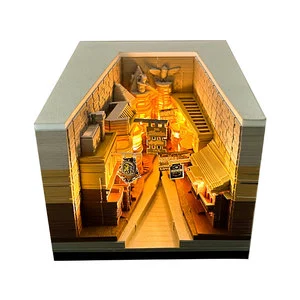 独特的派对纪念品电影建筑对角线定制撕开日历床单带灯记事本