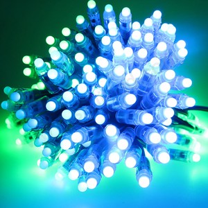SHIJI Decorations Permanent Led Holiday Pixels Dmx512 Lighting Lamp Christmas Led String Light Pixel Christmas Light