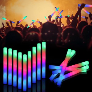 High Quality Promotional Light Wand Custom Glow Light Up Detailing Foam Sticks With Led Lights