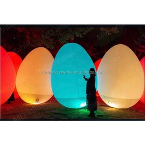 2026 Hot Sale Inflatable Easter Eggs, Inflatable Giant Egg Shape Balloon for Decoration