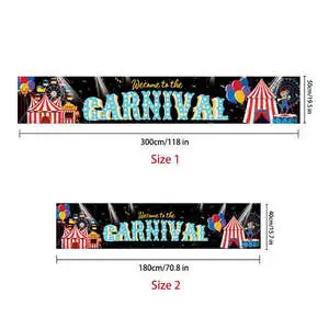 Custom Party Banners for Holiday & Carnival Courtyard Decorative Articles for Stylish Party Decorations