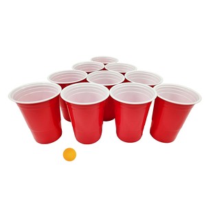 632023 Plastic Beer Pong Set Holiday Gift Party Game Festival Pingpang Ball Fun Team Activity Party Maker