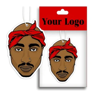 Promotional Gifts Printable High Quality Paper Car Air Freshener Custom