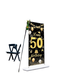 Customizable Indoor Outdoor Cloth Banners for Parties Family Reunions Graduations-Digital Printing Techniques Flags Product