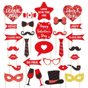 30 Piece Valentine's Day Wedding Creative Photography Props Funny Party Wedding Decoration Photography Cards Wholesale