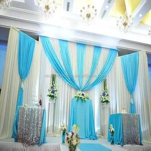 Adjustable Aluminum Pipe Drape Backdrop Stand for Wedding