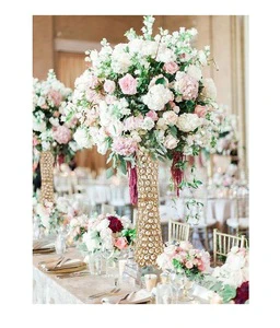 Excellent Quality Flower Centerpieces Decoration Floral Arrangement Desktop Wedding Ceremony Romantic Flower Stand