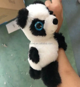 Plush Hand Slap Clap Bracelet Toy/plush wrist panda toys/plush panda clap ring toy for kids /Flying Outlets Clap circle pat hand