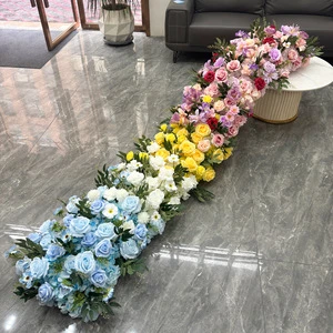 Colorful Table Flowers for a Wedding Decoration