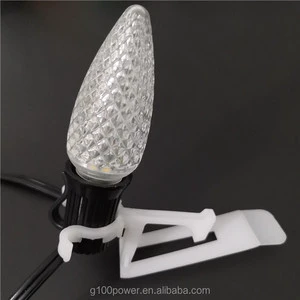 Best Durable Plastic Clips Stakes for Christmas Light Accessories All in One Clip
