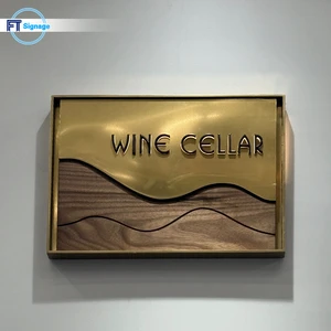 Factory Custom Wholesale Embossed logo Aluminum Tin Sign Metal Sign Number Decorative Licence Plate