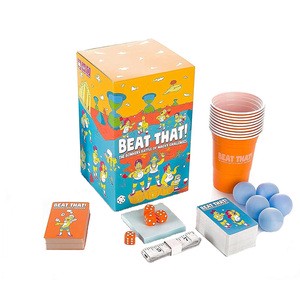 High Quality Customizable Party Game Box Set Unique Chess Games with Friends Offers Several Fun Drinking and Party Games