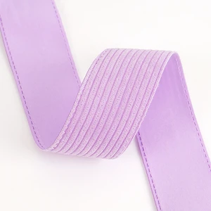 Black and White Ribbon for Christmas Tree Velvet Ribbon Roll 1/2 Inch