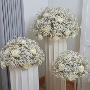 Flower Ball Gypsophila Wedding Table Flower Decoration Luxury Wedding Centerpiece Flower
