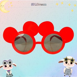 New Arrival Plastic Glasses Red and Black Mouse Photo Props Children's Christmas Birthday New Year Parties Plastic Glasses