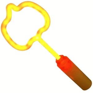 LED Pumpkin Neon Wand Festival Gifts Glowing Stick Neon Wand for Halloween and Novelty Party Decoration